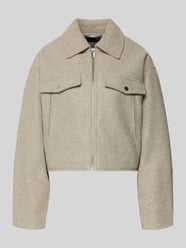 Kurtka koszulowa o kroju regular fit z zamkiem błyskawicznym model „FORTUNEFREJ” od VERO MODA - 39