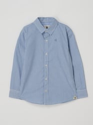 Hemd mit Streifenmuster von Garcia Blau - 24