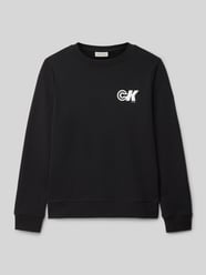 Sweatshirt mit Label-Print und Rundhalsausschnitt von Calvin Klein Jeans - 33