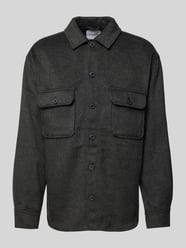 Slim Fit Hemdjacke mit Kentkragen Modell 'BRADLEY' von JACK & JONES - 16