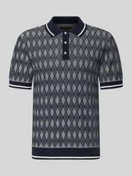 Regular Fit Poloshirt im Allover-Look von JACK & JONES Premium - 43