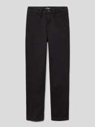Slim Fit Chino mit Paspeltasche am Gesäß von s.Oliver RED LABEL Grau / Schwarz - 17