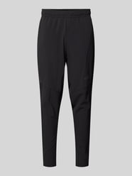 Tapered Fit Sweatpants mit Reißverschlusstaschen von Adidas Training Schwarz - 30