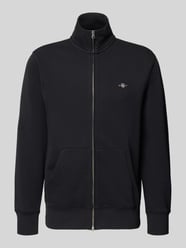 Bluza dresowa o kroju regular fit ze stójką model 'Gield' od GANT - 40