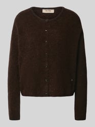 Strickjacke aus Alpaka mit Knopfdetail von MOS MOSH - 25