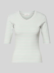 Longsleeve mit 3/4-Arm und V-Ausschnitt von Christian Berg Woman - 1
