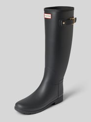 Stiefel mit Label-Detail und Blockabsatz von Hunter - 1