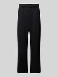 Straight leg sweatpants met labelstitching van KARL KANI - 38