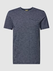 T-Shirt mit Streifenmuster von camel active Blau - 34