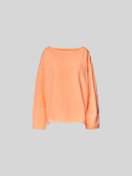 Sweatshirt mit Rollsaum von Juvia Orange - 8