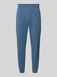 Regular fit sweatpants van Katoenmix Model 'LAZE' van HUGO - 4