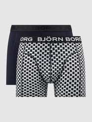 Perfect Fit Trunks aus Jersey im 2er-Pack  von Björn Borg Blau - 46