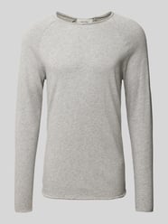 Longsleeve mit Rundhalsausschnitt Modell 'SONOMA' von American Vintage Grau - 18