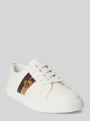 Sneaker aus echtem Leder mit Logo-Detail von Lauren Ralph Lauren - 4