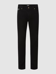 Skinny Fit Jeans mit Stretch-Anteil  von Versace Jeans Couture Grau / Schwarz - 19