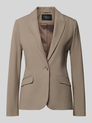 Marynarka w kroju slim fit z dodatkiem wiskozy od s.Oliver BLACK LABEL - 39