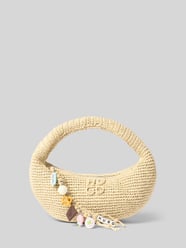 Henkeltasche aus Strohgeflecht Modell 'ZEYA' von HUGO - 37