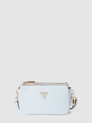 Torba na ramię z detalem z logo model ‘KERSTI’ od Guess Niebieski - 30