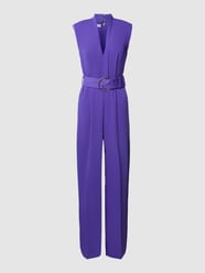 Jumpsuit mit Bindegürtel Modell 'ATENA' von Mango - 4