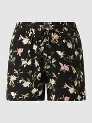 Shorts aus Viskose Modell 'Simply'
 von Vero Moda Grau / Schwarz - 39