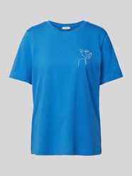 T-Shirt mit Motiv-Print von s.Oliver RED LABEL Blau - 9