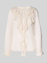 Regular Fit Bluse mit Rüschen Modell 'Ditte' von FREE/QUENT - 47