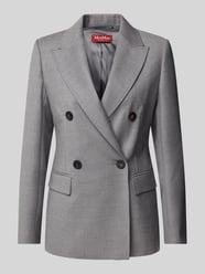 Blazer mit Pattentaschen von Max Mara Studio - 8