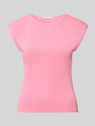 krój regular fit t-shirt z mieszanki bawełny od Tom Tailor Denim - 8