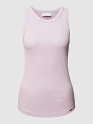 Tanktop in Ripp-Optik Modell 'Ciria' von Cinque Lila - 21