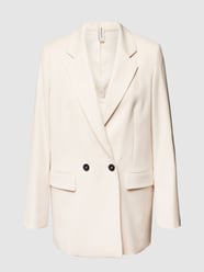 Blazer met reverskraag, model 'WARDLOW' van Drykorn Wit - 46