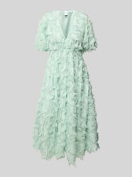 Cocktailkleid mit Strukturmuster Modell 'PAZYLLA' von YAS - 13