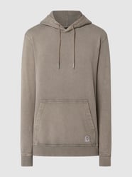 Regular fit hoodie van katoen, model 'Ron' van Only & Sons Wit - 36