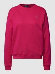 Sweatshirt mit Logo-Stitching von Polo Ralph Lauren Pink - 25