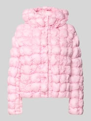 Jack met capuchon en labelpatch model 'TORY' van Frieda & Freddies Fuchsia - 1