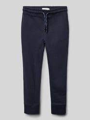 Sweatpants mit Eingrifftaschen Modell 'francia' von Mango Blau - 8