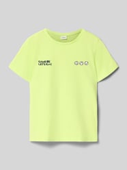 T-shirt o kroju regular fit z czystej bawełny od s.Oliver RED LABEL - 12