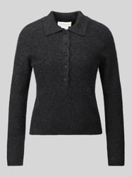Regular fit pullover van mix van wol en kasjmier model 'CELLULA' van MM by Max Mara - 6