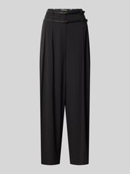 Flared Fit Hose mit Viskose-Anteil Modell 'FLANELLA' von Liu Jo White - 12
