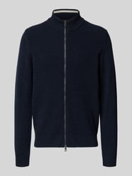 Strickjacke aus Schurwolle mit Zweiwege-Reißverschluss von MAERZ Muenchen - 26