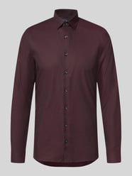 Koszula biznesowa o kroju slim z mieszanka bawełny od OLYMP No. Six - 7