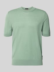 Regular Fit Strick-Shirt aus reiner Schurwolle Modell 'H-UMAURO' von BOSS - 14