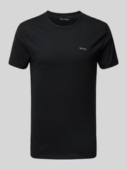 T-shirt met labelprint in een set van 3 stuks van PAUL SMITH - 30