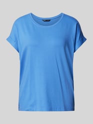 Regular Fit T-Shirt mit Viskose-Anteil Modell 'MOSTER' von Only Blau - 48