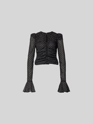 Slim Fit Bluse mit Raffungen von ROTATE - 4