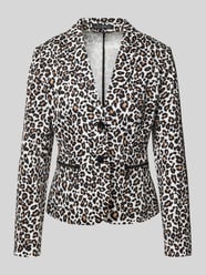 Blazer met reverskraag van Betty Barclay Beige - 29