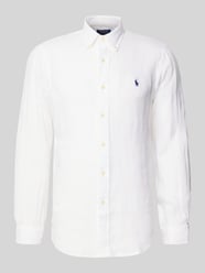 Koszula casualowa o kroju regular fit z czystego lnu od Polo Ralph Lauren - 6