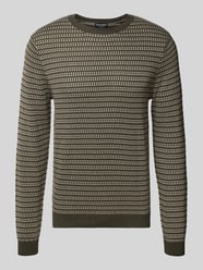 Gebreide pullover met ribboorden van Antony Morato - 8