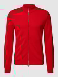 Strickjacke mit Label-Patch von Paul & Shark Rot - 33