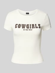 T-Shirt mit Statement-Print von Gina Tricot - 22