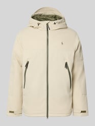 Jack met tweewegsritssluiting en mouwtrensjes van Polo Ralph Lauren Beige - 45
